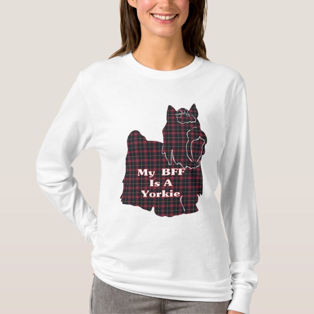 T-shirt Yorkshire Terrier Cadeaux BFF (Devant)