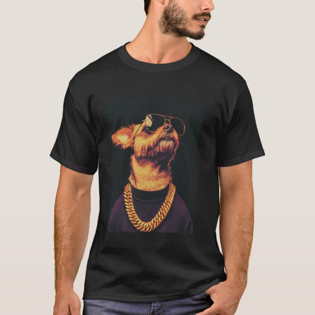 T-shirt Yorkshire Terrier Chien le Plus Drôle (Devant)