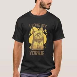 T-shirt Yorkshire Terrier Chien Ou Yorkie Breeder