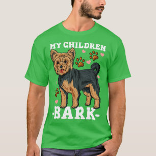 T-shirt Yorkshire Terrier Chien Papa Maman