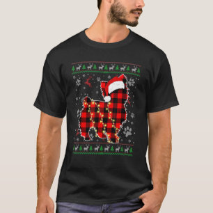T-shirt Yorkshire Terrier Chien Xmas Santa Hat Ugly Christ