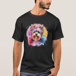 T-shirt Yorkshire Terrier Funny Meme Chaque collation je s