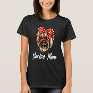 T-shirt Yorkshire Terrier Maman Mama Chien Noël