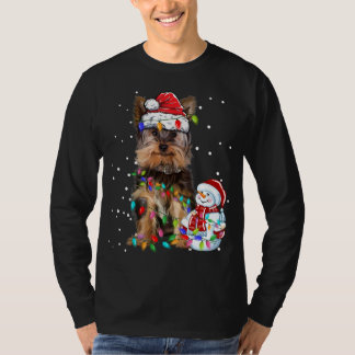 T-shirt Yorkshire Terrier Noël Noël Noël Noël Noël Noël No
