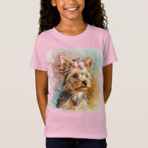 T-Shirt Yorkshire Terrier par Natasha Us
