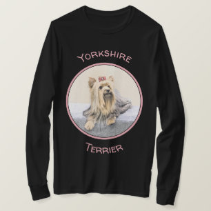 T-shirt Yorkshire Terrier Peinture - Cute Original Chien A
