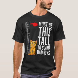 T-shirt Yorkshire Terrier Petite race de chien propriétair