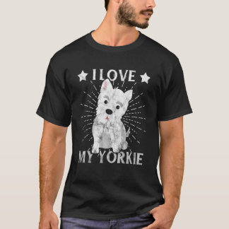 T-shirt Yorkshire Terrier Pour Chien Yorkie Breeder