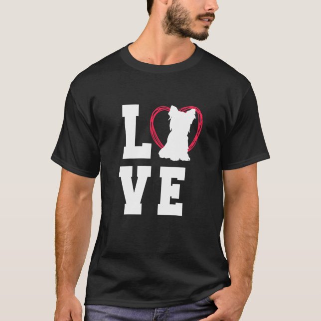 T-shirt Yorkshire Terrier pour les femmes (Devant)