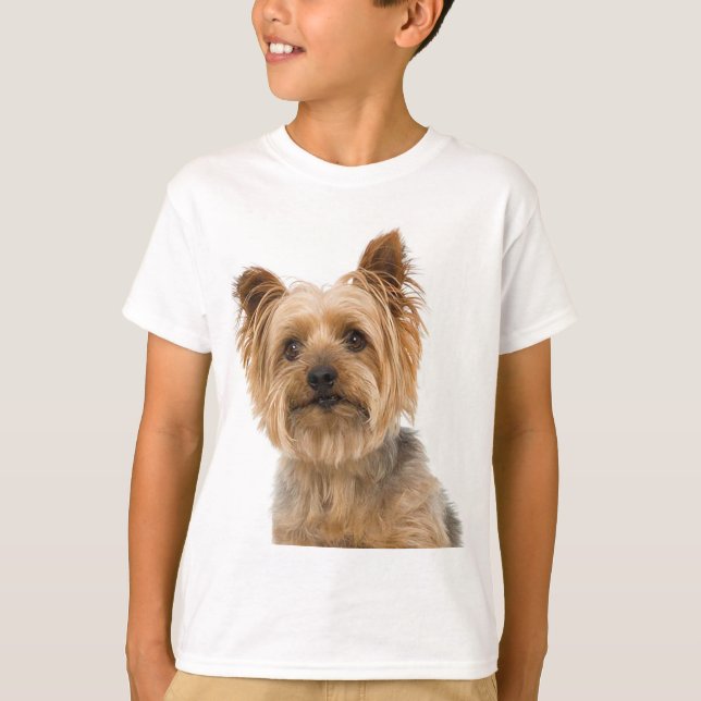 T-shirt Yorkshire Terrier Puppy Dog Love Yorkies Kids (Devant)