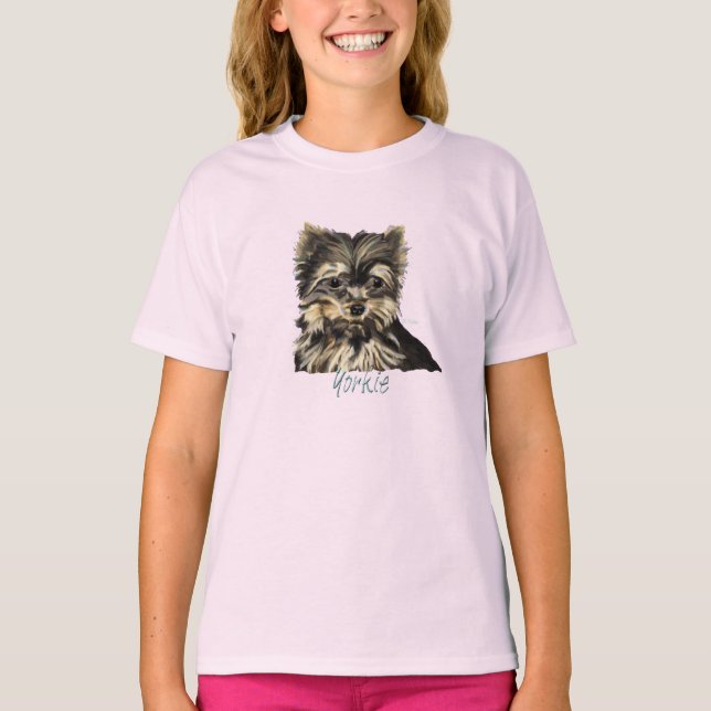 T-shirt Yorkshire Terrier tee (Devant)