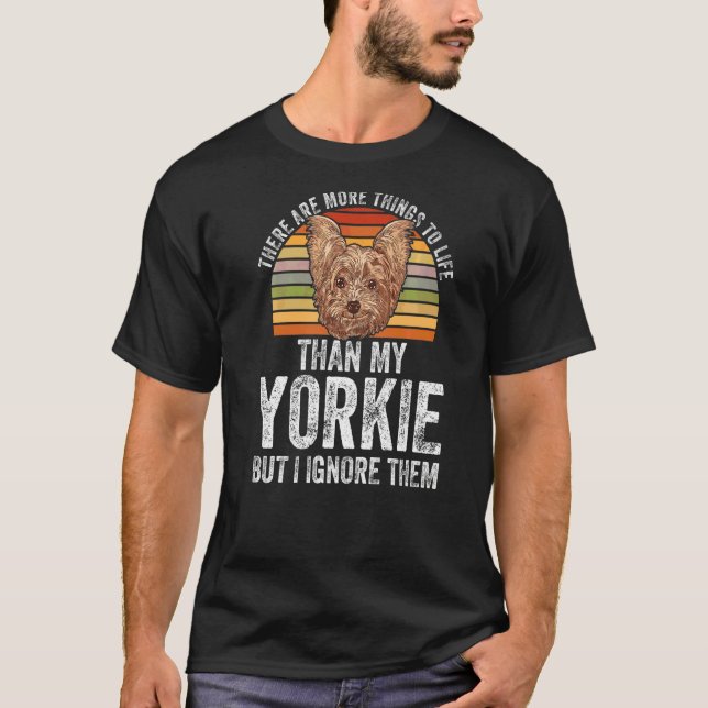 T-shirt Yorkshire Terrier Yorkie (Devant)