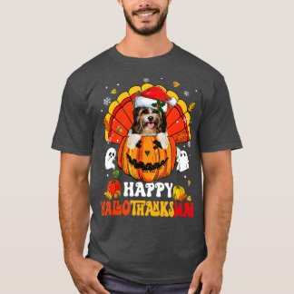 T-shirt Yorkshire Terriers Chien Heureux Halloween