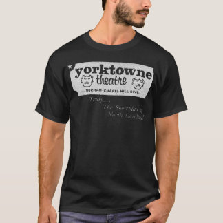 T-shirt Yorktowne Theatre Durham Nc Publicité Pour Film