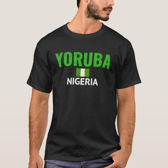 T-shirt Yoruba Nigeria Ancestry Initiation ADN Résultats (Devant)