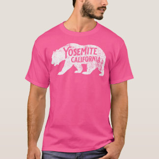 T-shirt Yosemite California Nature Bear Randonnées Montagn