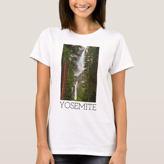T-shirt Yosemite Falls, Californie (Devant)