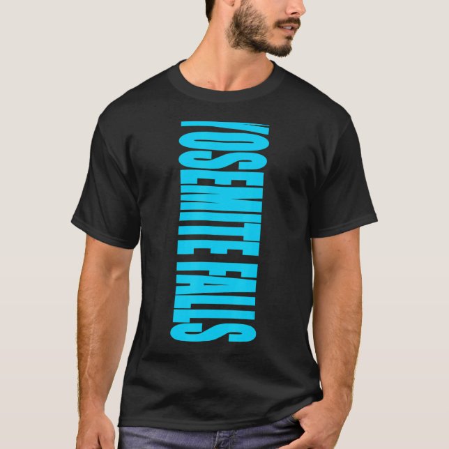 T-shirt Yosemite Falls Californie (Devant)