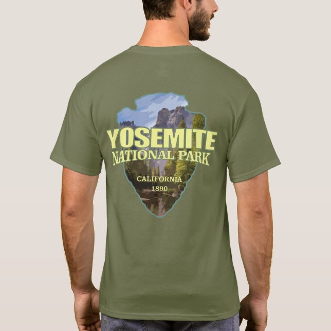 T-shirt Yosemite (flèche) (Dos)