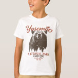 T-shirt Yosemite Grizzly Bear California National Park<br><div class="desc">Prêt à vous lancer dans votre prochaine aventure en plein air? Ce t-shirt du parc national Yosemite est un choix parfait. Avec un ours noir audacieux et un paysage forestier pittoresque, cette chemise vous inspirera pour explorer et embrasser la nature. Libérez votre explorateur intérieur et ne manquez pas cette chance...</div>