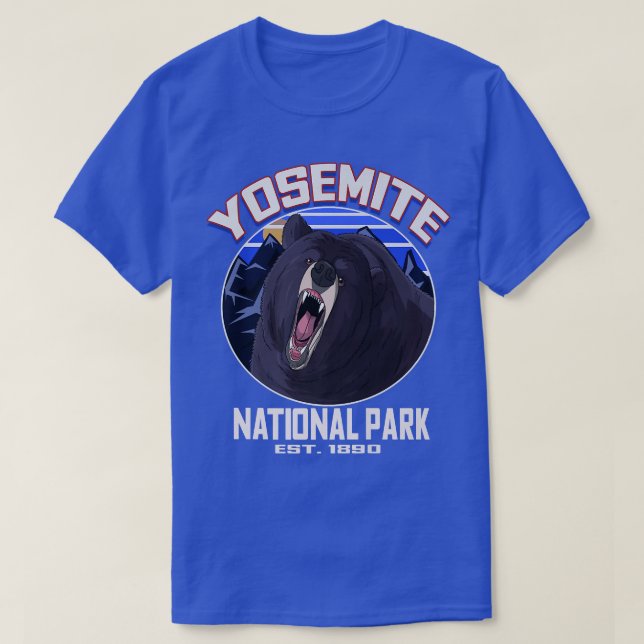 T-shirt Yosemite National Park Bear Premium (Design devant)