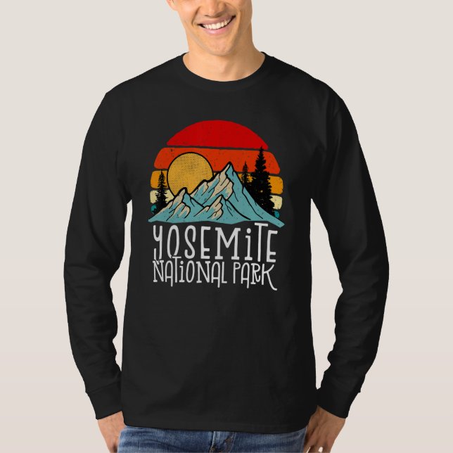 T-shirt Yosemite National Park California National Park (Devant)