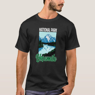 T-shirt Yosemite National Park Californie vintage rétro st