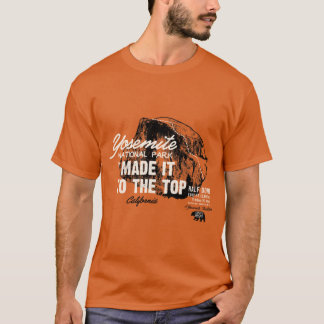 T-shirt Yosemite National Park Half Dome Californie Améric