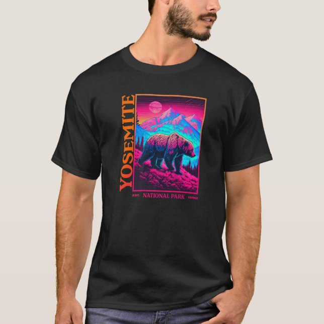 T-shirt YOSEMITE National Park Premium (Devant)