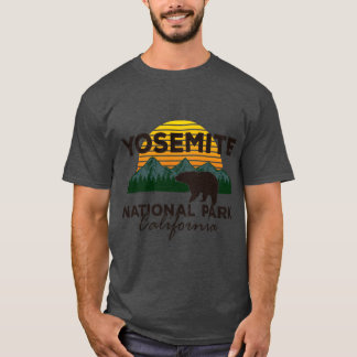 T-shirt Yosemite National Park Sierra Nevada Black Bear Su