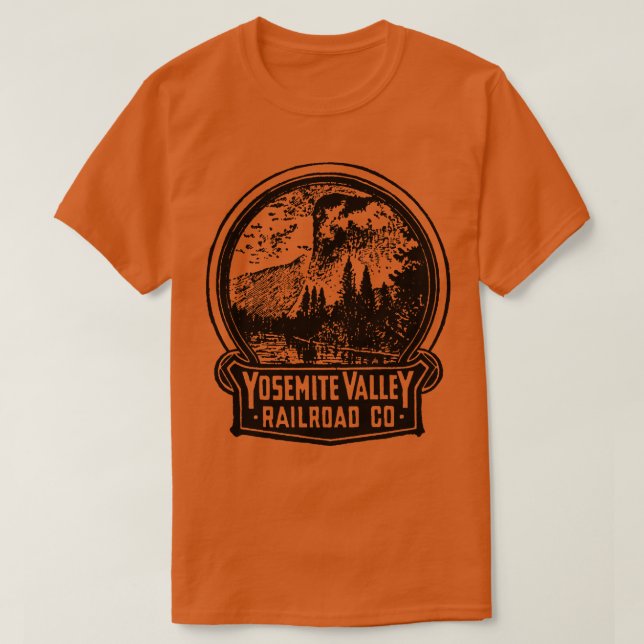 T-shirt Yosemite Valley Railroad (Design devant)