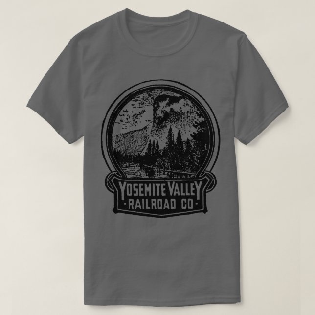 T-shirt Yosemite Valley Railroad (Design devant)