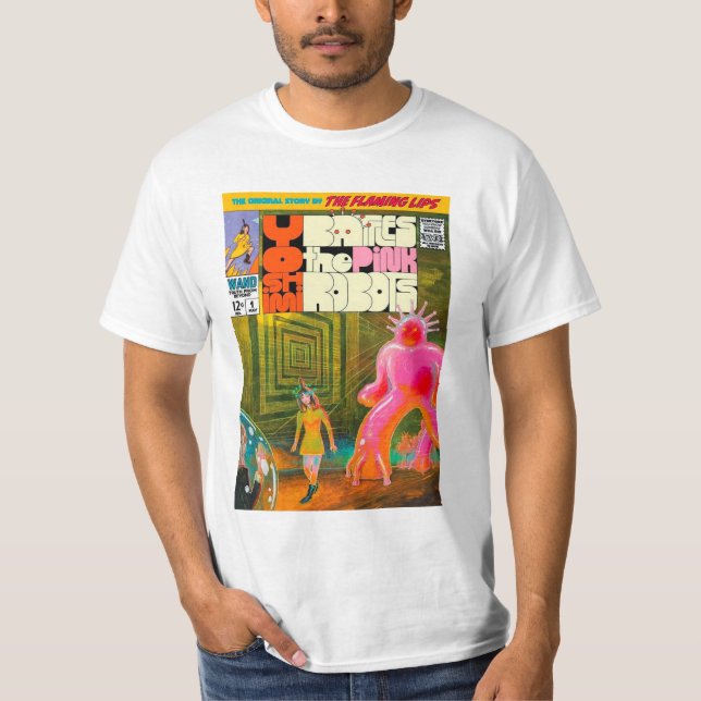 T-shirt Yoshimi Battles the Pink Robots (Devant)
