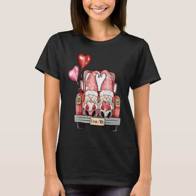 T-shirt You and Me Gnomes Matching Valentine's Day Couples (Devant)