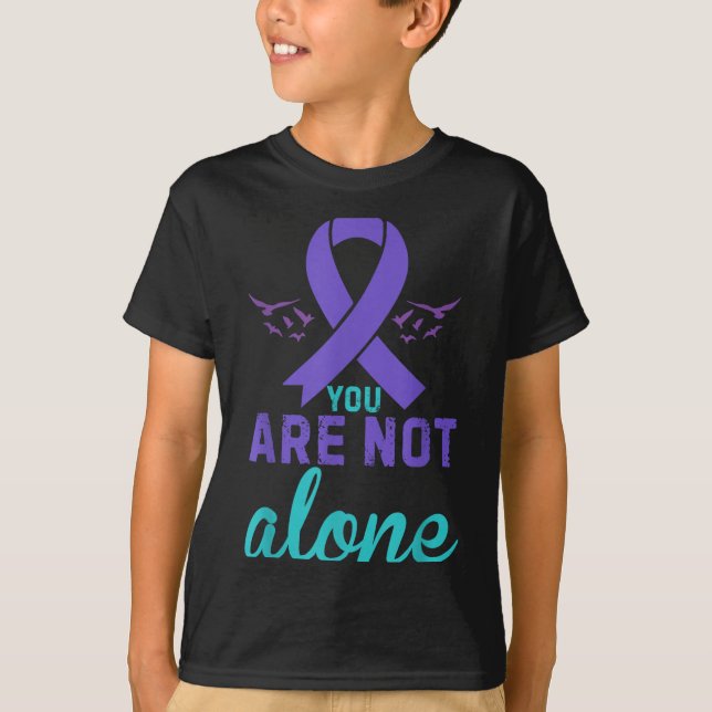 T-shirt You Are Not Alone  (Devant)
