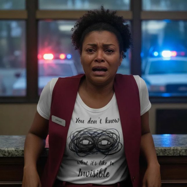 T-shirt You don't know what it's like to be invisible (You don't know what it's like to be invisible.)