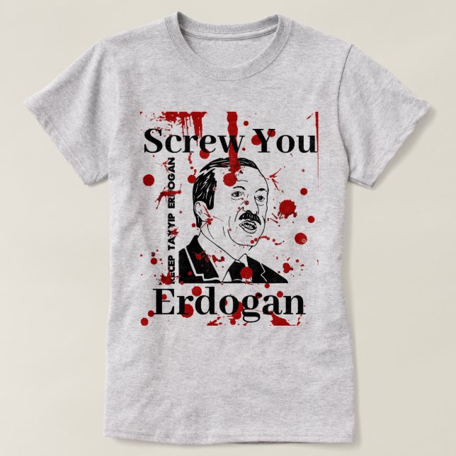 T-shirt You Erdogan (Design devant)