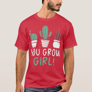 T-shirt You Grow Girl 70s retro