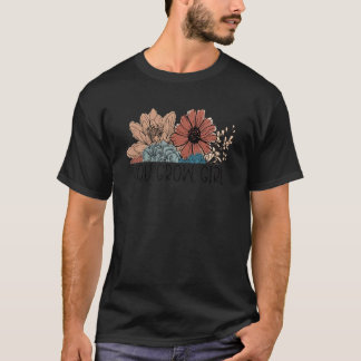 T-shirt You Grow Girl  Botanist Gardening Flower