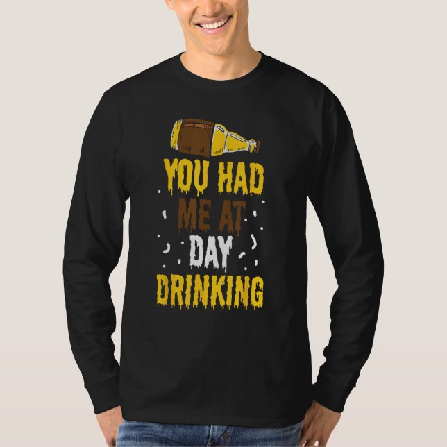 T-shirt You Had Me At Day Drinking Retro Beach Cruise 5 (Devant)
