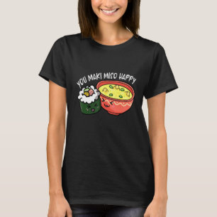 T-shirt You Maki Miso Happy Otaku Japon