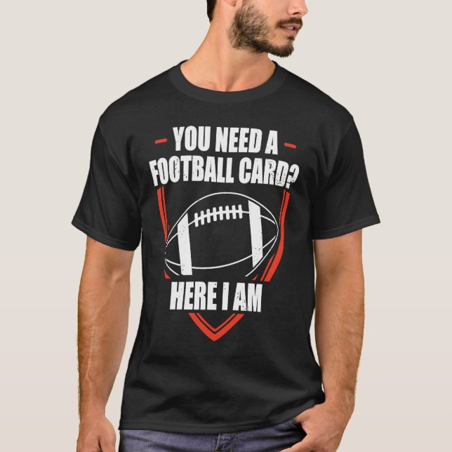 T-shirt You Need A Football Trading Card Game Collector (Devant)