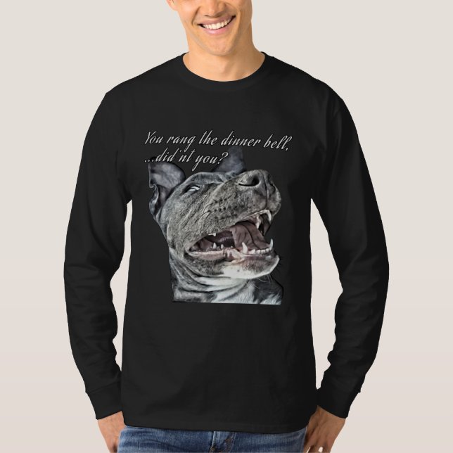 T-shirt You rang the dinner bell  Dog and Cat  for Men Wom (Devant)