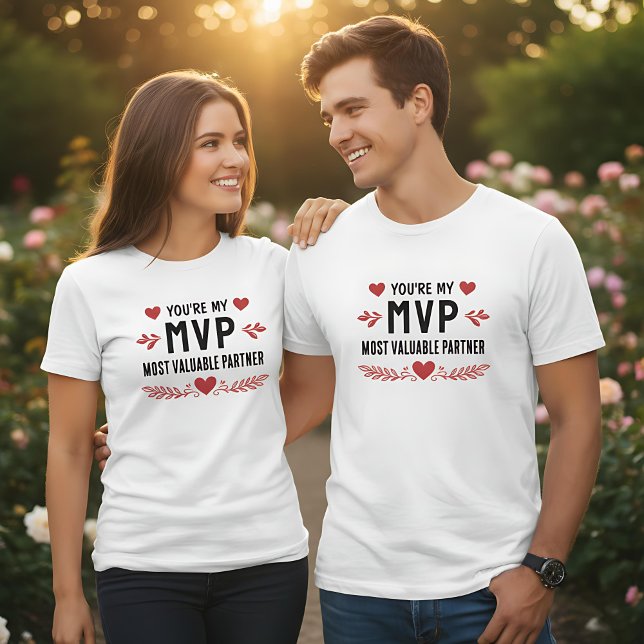 T-shirt You’re My MVP Most Valuable Partner Funny Love (Créateur téléchargé)