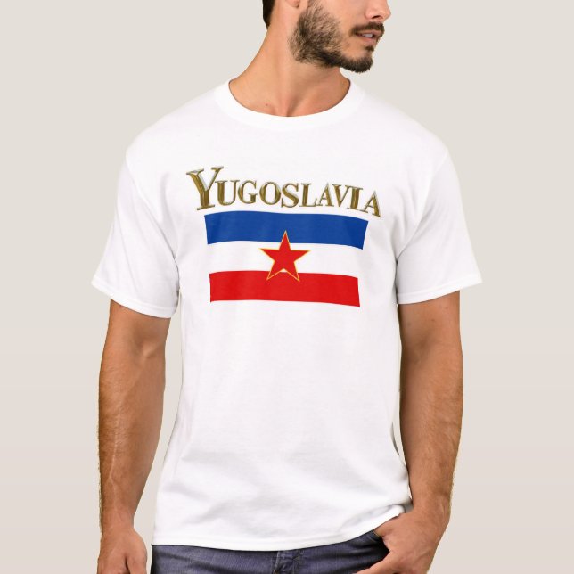 T-shirt Yougoslavie (Devant)