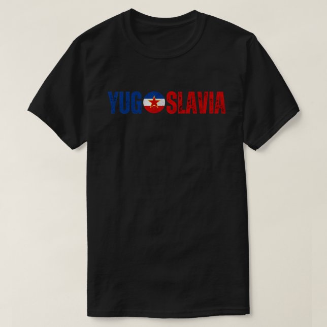 T-shirt Yougoslavie (Design devant)