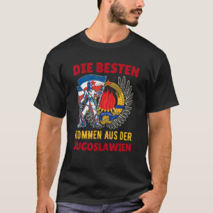 T-shirt Yougoslavie Jugo Jebiga Tito Balkans Sfry Yougosla