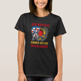 T-shirt Yougoslavie Jugo Jebiga Tito Balkans Sfry Yougosla