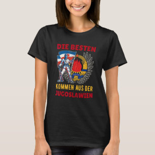 T-shirt Yougoslavie Jugo Jebiga Tito Balkans Sfry Yougosla