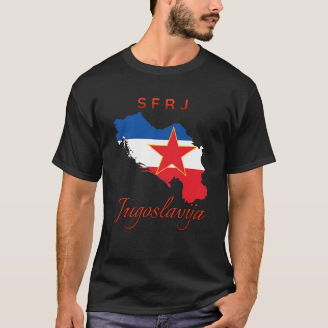 T-shirt Yougoslavie/Jugoslavija (Devant)